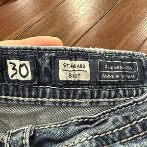 Miss Me Women's Boot Cut Jeans - Blue